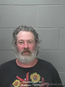 Mugshot of ARTHUR GARFIELD CAREY booked in Penobscot County, Maine on June 25, 2026