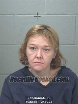 Booking photo from Penobscot County, Maine