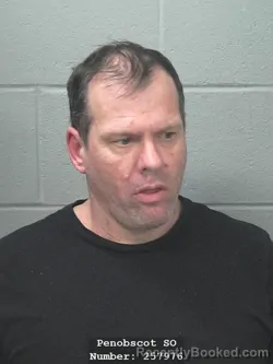 Booking photo from Penobscot County, Maine