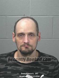 Mugshot of Jason Allen Robertson booked in Penobscot County, Maine on October 3, 2026