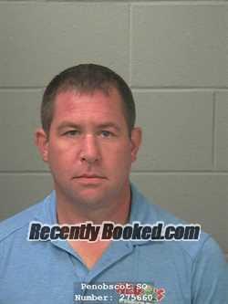 Booking photo from Penobscot County, Maine