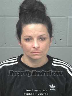 Booking photo from Penobscot County, Maine