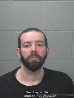 Booking photo from Penobscot County, Maine