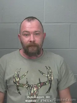 Mugshot of TYLER GARY CAMPBELL booked in Penobscot County, Maine on April 1, 2026