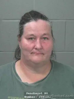 Mugshot of JODI LYNN HYNES booked in Penobscot County, Maine on August 4, 2026