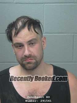 Booking photo from Penobscot County, Maine