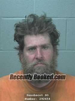 Booking photo from Penobscot County, Maine