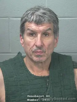 Mugshot of GARY J NEPTUNE booked in Penobscot County, Maine on April 30, 2026