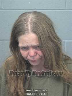 Booking photo from Penobscot County, Maine