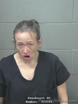 Mugshot of SARAH MICHELLE BROWN booked in Penobscot County, Maine on March 9, 2026