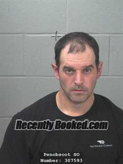 Booking photo from Penobscot County, Maine