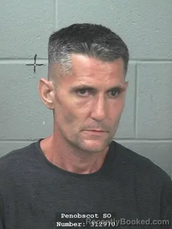 Mugshot of Robert Ernest Power booked in Penobscot County, Maine on July 26, 2026