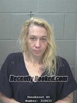 Booking photo from Penobscot County, Maine