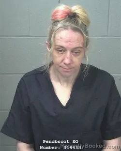 Mugshot of KRISTINA MARY ANDREWS booked in Penobscot County, Maine on May 28, 2026