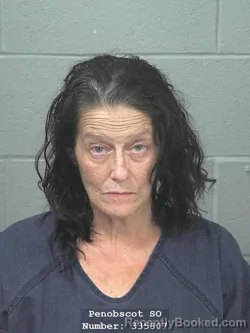 Mugshot of Kimberly Deione Sprague booked in Penobscot County, Maine on August 20, 2026