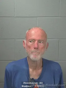 Booking photo from Penobscot County, Maine