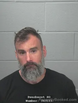 Mugshot of ERIK R POULIN booked in Penobscot County, Maine on June 22, 2026