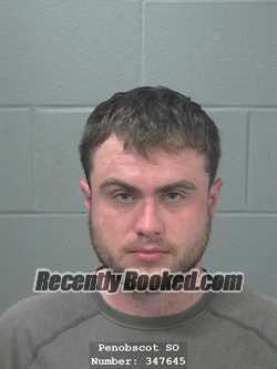 Booking photo from Penobscot County, Maine