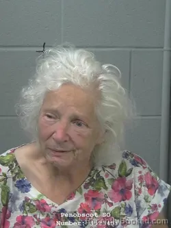 Mugshot of Patricia L Wyman booked in Penobscot County, Maine on July 29, 2026