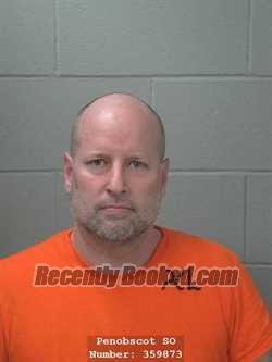 Booking photo from Penobscot County, Maine