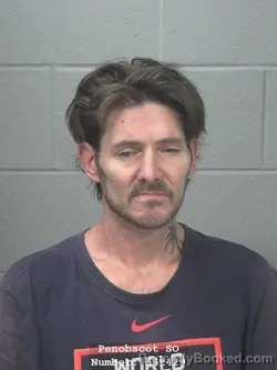 Mugshot of ROBERT EDWARD BURT booked in Penobscot County, Maine on April 23, 2026