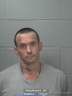 Mugshot of Jay Dee Layton booked in Penobscot County, Maine on August 9, 2026