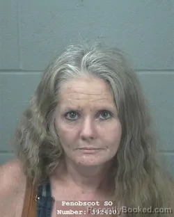 Mugshot of LESLIE ANN COLSON booked in Penobscot County, Maine on July 10, 2026