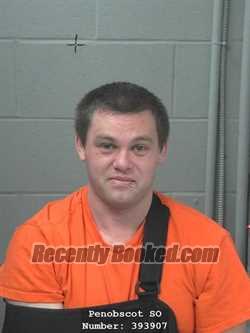 Booking photo from Penobscot County, Maine