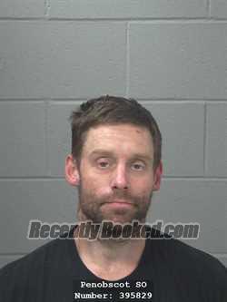 Booking photo from Penobscot County, Maine