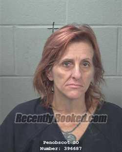Mugshot of Tammy Jean Michaud booked in Penobscot County, Maine on September 2, 2026