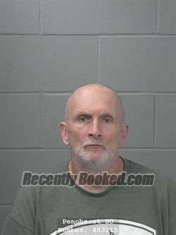 Booking photo from Penobscot County, Maine