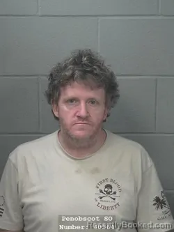 Mugshot of TROY ADAM HAYES booked in Penobscot County, Maine on April 4, 2026