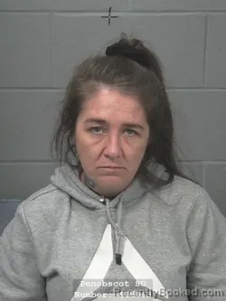 Mugshot of ALLISON M TUCKER booked in Penobscot County, Maine on April 5, 2026