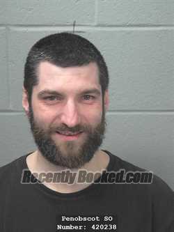 Mugshot of Billy Lee Bernier booked in Penobscot County, Maine on October 23, 2026
