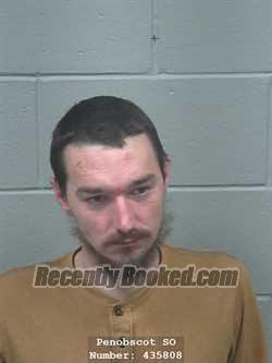 Booking photo from Penobscot County, Maine