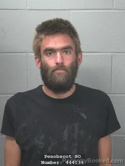 Mugshot of ANTHONY THOMAS DICKINSON booked in Penobscot County, Maine on April 1, 2026