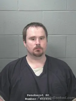 Mugshot of BRADLEY JACOB BELLFLEUR booked in Penobscot County, Maine on May 14, 2026