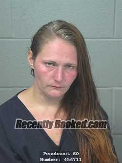 Booking photo from Penobscot County, Maine