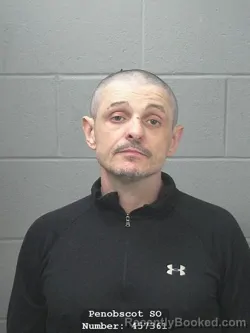 Mugshot of MICHAEL PAUL LYONS booked in Penobscot County, Maine on April 1, 2026