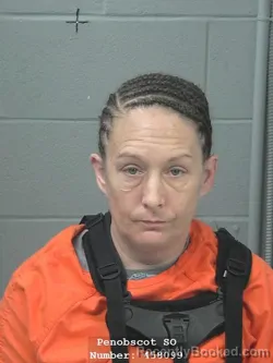 Mugshot of JOHANNA MARY COOLEY booked in Penobscot County, Maine on June 23, 2026