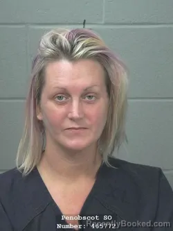 Booking photo from Penobscot County, Maine