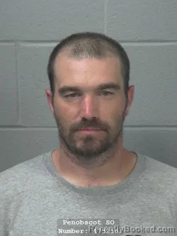 Mugshot of JOSHUA DAVID WINTLE booked in Penobscot County, Maine on July 9, 2026