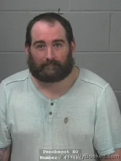 Mugshot of COREY GENE BROWN booked in Penobscot County, Maine on April 5, 2026