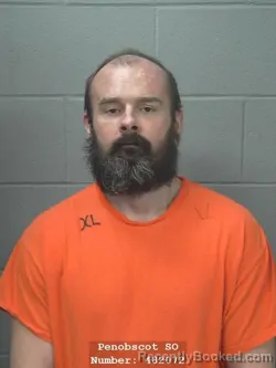 Booking photo from Penobscot County, Maine