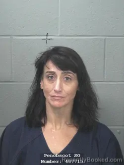 Mugshot of Jessica L Cutliffe booked in Penobscot County, Maine on August 21, 2026