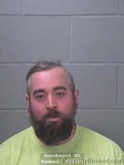 Mugshot of GARRETT L MCDOUGAL booked in Penobscot County, Maine on April 24, 2026