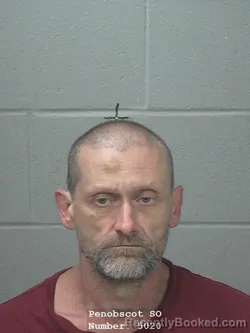Mugshot of SCOTT ALLEN OUELLETTE booked in Penobscot County, Maine on June 15, 2026