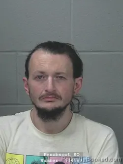 Booking photo from Penobscot County, Maine