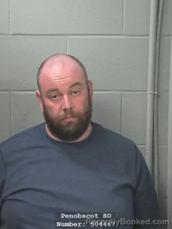 Booking photo from Penobscot County, Maine