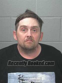 Mugshot of JASON R CARNEY booked in Penobscot County, Maine on April 22, 2026